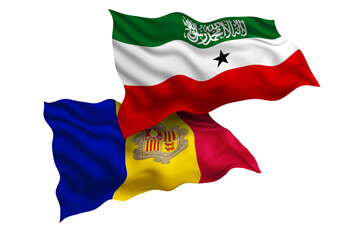 Somaliland and Andorra Friendship Flags Diplomatic Relations of Two countries, Sports competition