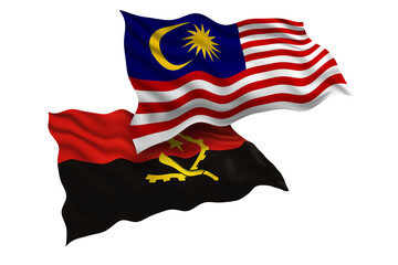 Malaysia and Angola Friendship Flags Diplomatic Relations of Two countries, Sports competition
