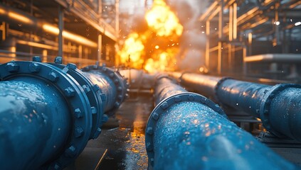 Industrial Pipeline Explosion: Examining Safety Protocols and Prevention in Heavy Industry