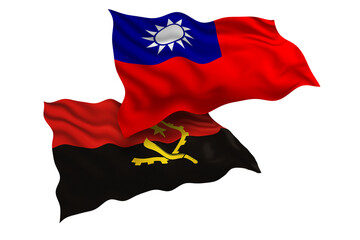 Taiwan and Angola Friendship Flags Diplomatic Relations of Two countries, Sports competition