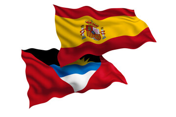 Spain  and Antigua and Barbuda Friendship Flags Diplomatic Relations of Two countries, Sports competition