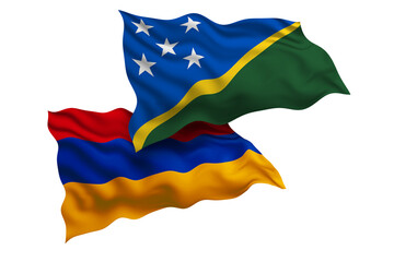 Solomon Islands and Armenia Friendship Flags Diplomatic Relations of Two countries, Sports competition