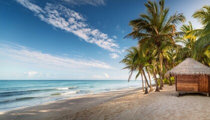 tropical paradise beach