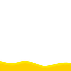 Yellow bottom border