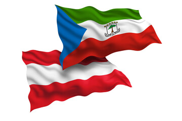 Equatorial Guinea and Austria Friendship Flags Diplomatic Relations of Two countries, Sports competition