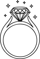 diamond ring logo  