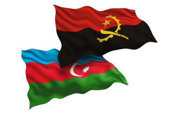 Angola and Azerbaijan Friendship Flags Diplomatic Relations of Two countries, Sports competition