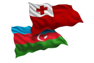 Tonga and Azerbaijan Friendship Flags Diplomatic Relations of Two countries, Sports competition