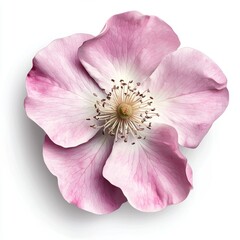 Beautiful delicate pink flower with soft petals and intricate details, perfect for nature lovers and floral enthusiasts