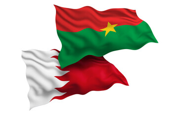 Burkina Faso and Bahrain Friendship Flags Diplomatic Relations of Two countries, Sports competition