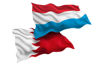 Luxembourg and Bahrain Friendship Flags Diplomatic Relations of Two countries, Sports competition