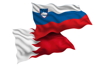 Slovenia and Bahrain Friendship Flags Diplomatic Relations of Two countries, Sports competition