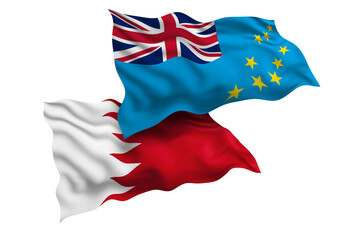 Tuvalu and Bahrain Friendship Flags Diplomatic Relations of Two countries, Sports competition