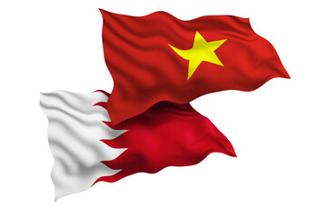 Vietnam and Bahrain Friendship Flags Diplomatic Relations of Two countries, Sports competition