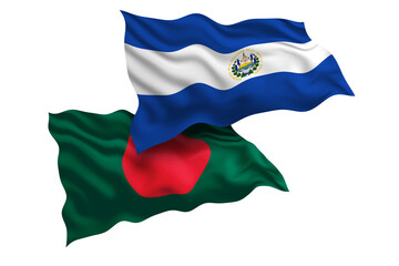 El Salvador and Bangladesh Friendship Flags Diplomatic Relations of Two countries, Sports competition