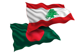 Lebanon and Bangladesh Friendship Flags Diplomatic Relations of Two countries, Sports competition