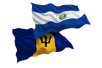 El Salvador and Barbados Friendship Flags Diplomatic Relations of Two countries, Sports competition