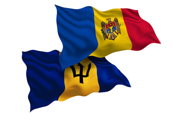 Moldova and Barbados Friendship Flags Diplomatic Relations of Two countries, Sports competition