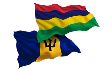 Mauritius and Barbados Friendship Flags Diplomatic Relations of Two countries, Sports competition