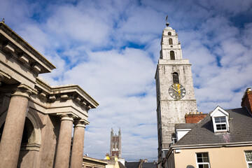 Cork, Ireland  - March 6th 2025 - Saint Annes Church and Shandon Bells Tower