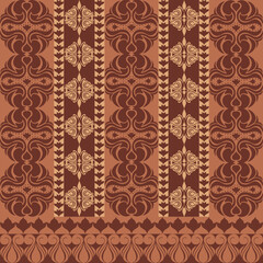 Luxury Damask Pattern &ndash; Elegant Ornate Design for High-End Interiors and Fashion Indulge in timeless sophistication with this exquisite damask pattern, meticulously crafted