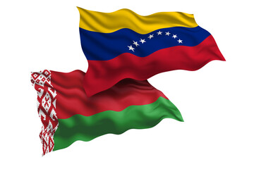 Venezuela and Belarus Friendship Flags Diplomatic Relations of Two countries, Sports competition