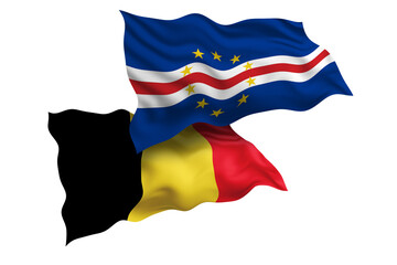Cabo Verde and Belgium Friendship Flags Diplomatic Relations of Two countries, Sports competition
