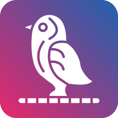 Bird Vector Icon Style