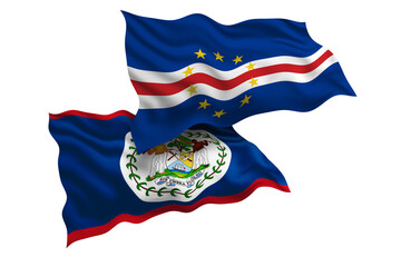 Cabo Verde and Belize Friendship Flags Diplomatic Relations of Two countries, Sports competition