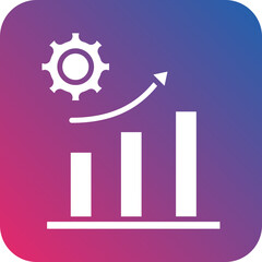Increased Productivity Vector Icon Style