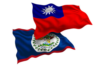 Taiwan and Belize Friendship Flags Diplomatic Relations of Two countries, Sports competition