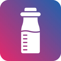 Milk bottle Vector Icon Style
