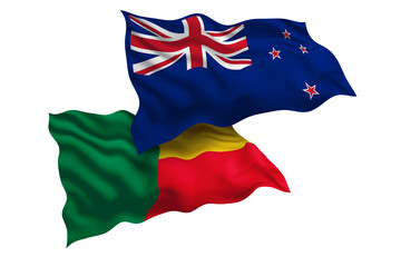 New Zealand and Benin Friendship Flags Diplomatic Relations of Two countries, Sports competition
