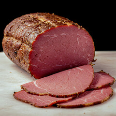 Freshly Sliced Pastrami