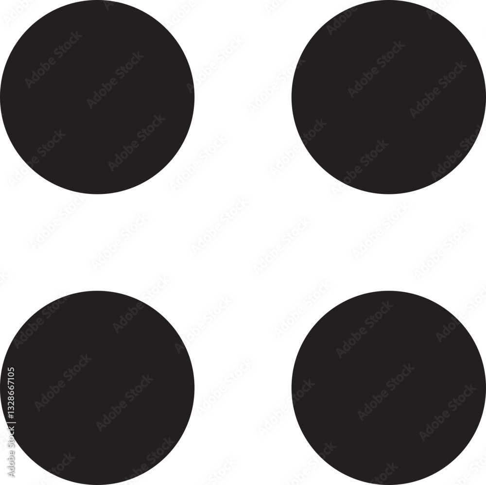 Poster hamburger web and mobile app menu icon in flat style. vector buttons for website ui navigation. app 