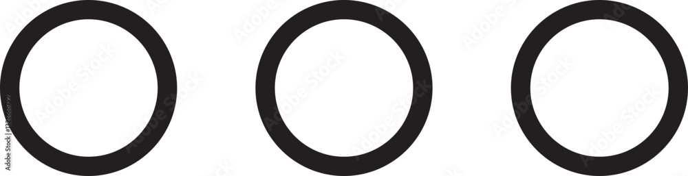 Poster hamburger web and mobile app menu icon outline style. vector buttons for website ui navigation. app 