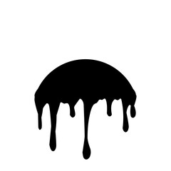 Dripping Circular Liquid 