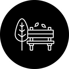 Autumn Bench Icon