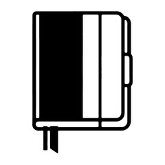 book icon isolated PNG transparent