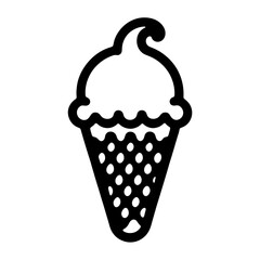 ice cream icon isolated PNG transparent