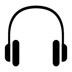 headphones icon isolated PNG transparent