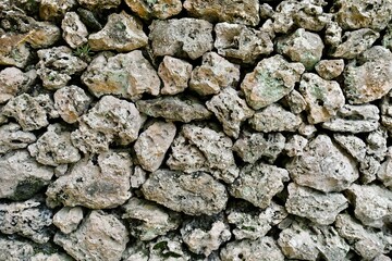 竹富島の石垣　沖縄