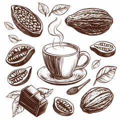 A delicious symphony of coffee and cocoa