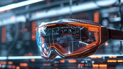 Futuristic product design created using augmented reality glasses.