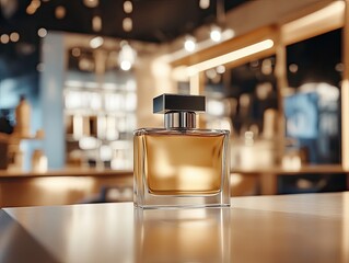 Luxury Perfume Display for Modern Boutique.