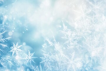 A winter wonderland abstract gradient background. Featuring icy blues and frosted whites. Emphasizing cool elegance and seasonal charm. Ideal for holiday visuals and winter-themed designs