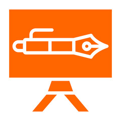Vector Design Pen Icon Style