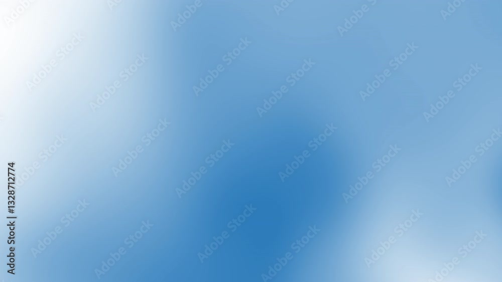 Poster a soft blue abstract background with smooth gradients, creating a calming and serene atmosphere.