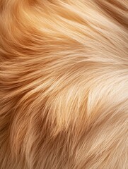 Close-up of a hair texture. the hair appears to be light blonde in color and has a smooth and shiny appearance. the strands are arranged in a way that creates a sense of depth and dimension.