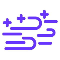 Clean Air Vector Design Icon Style